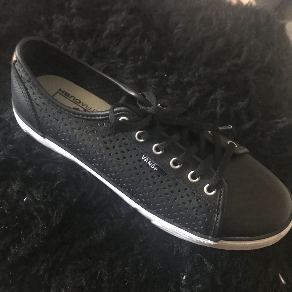 low top Mesh leather Vans